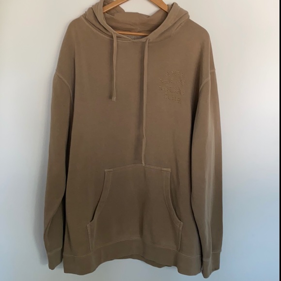 Anti Social Social Club Tone Def Sand Hoodie - Picture 6 of 7